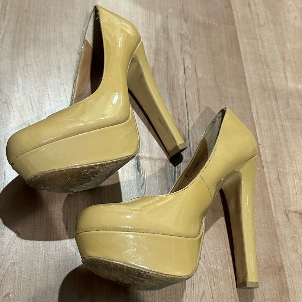 Nude camel pumps - Picture 4 of 12